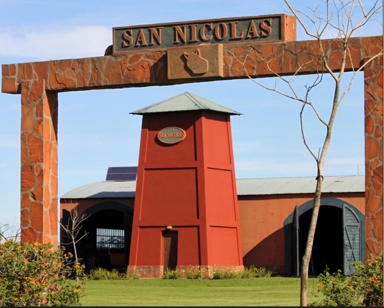 Vista del Portal San Nicolás en los Esteros del Iberá